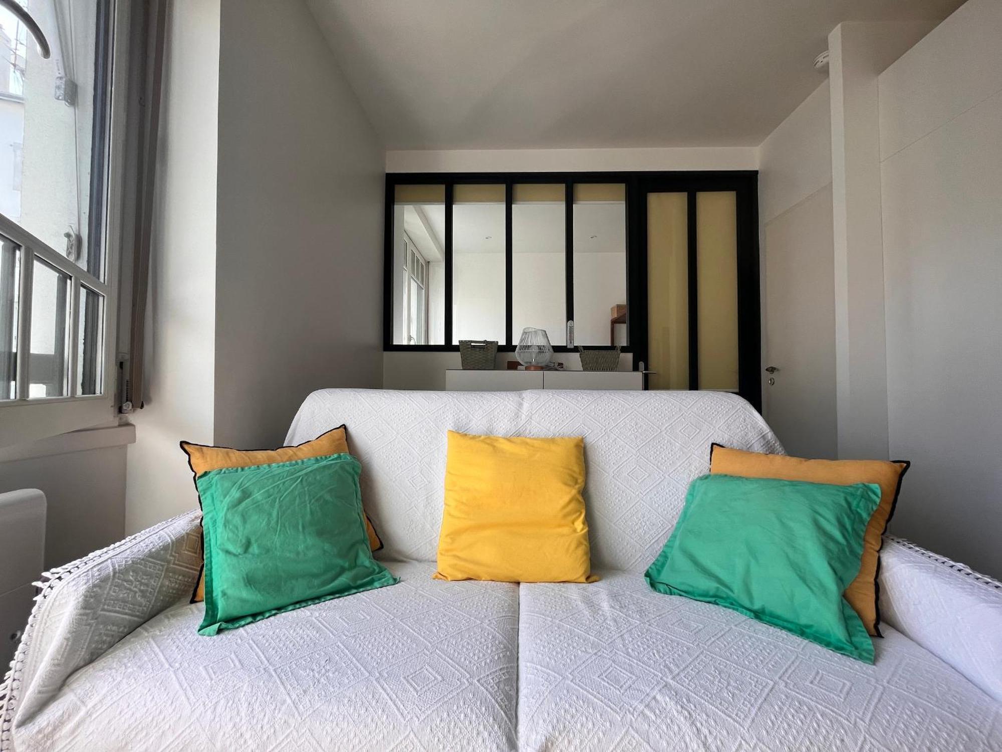 Appartement Lumineux 1 Chambre Au Coeur De Saint-Jean-De-Luz, Proche Plage Et Halles - Fr-1-239-890 ภายนอก รูปภาพ